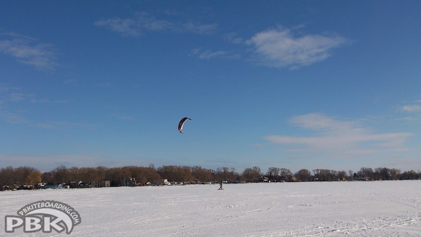 Snowkiting Kite Snowboarding PBKiteboarding.com
