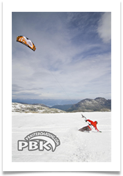 Flysurfer Unity 6m 8m 10m 12m Snowkiting Action Shots Kites Canada USA