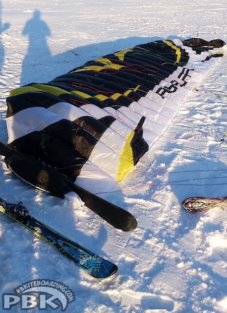Kiteskiing Snowkiting PBKiteboarding.com