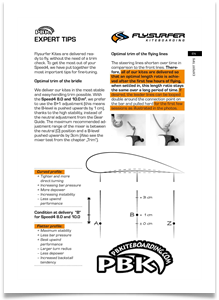 More Power Faster Turning from New Kites +