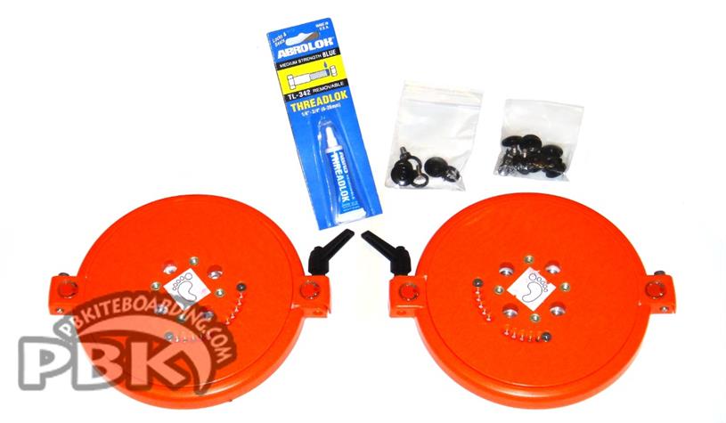 Snowkiting Snowboarding Swivel Bindings Plates