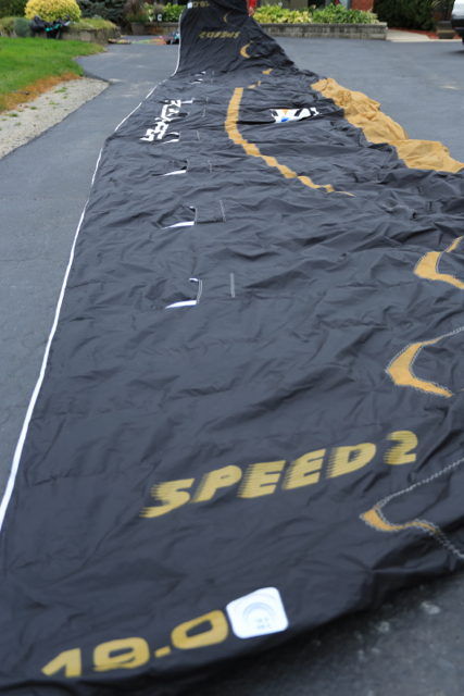 Flyaurfe Speed  2 19m Deluxe Used Kiteboarding_Kitesurfing Light Winds Canada USA