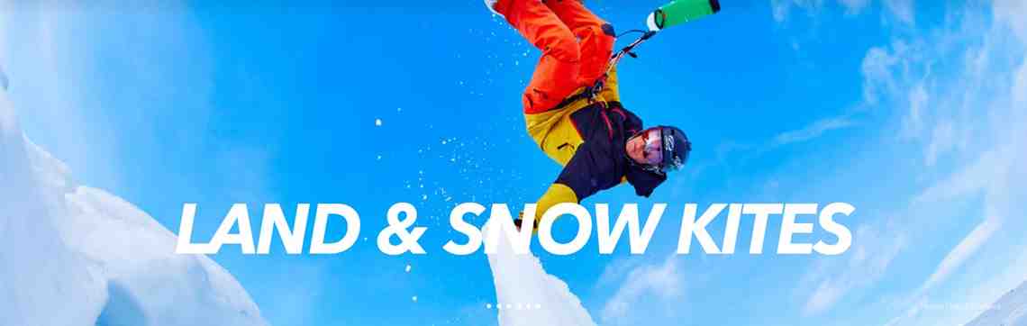 Ozone Kites Snow Land Toronto Ontario Canada Banner