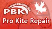 PBKiteboarding.com kite repair toronto ontario canada