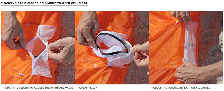 Ozone Hypelink V1 Kiteboarding Kitesurfing Snowkite Kite Canada USA